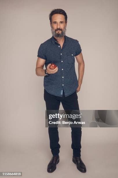 Rodrigo Santoro of Hulu's 'Reprisal' poses for a portrait during the 2019 Summer TCA Portrait Studio at The Beverly Hilton Hotel on July 26, 2019 in...