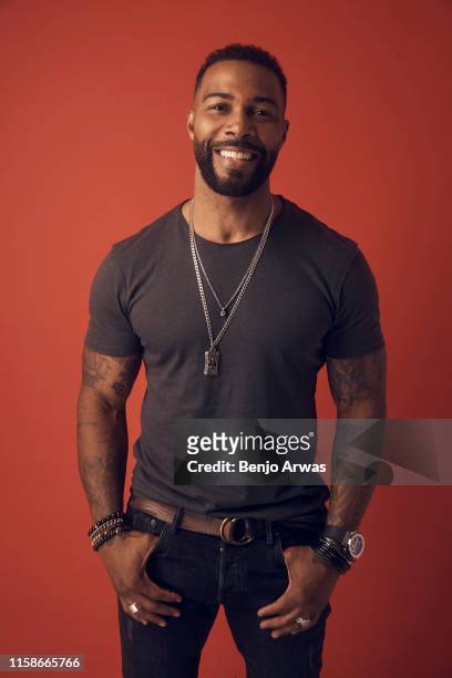 Omari Hardwick of Starz's 'Power' poses for a portrait during the 2019 Summer TCA Portrait Studio at The Beverly Hilton Hotel on July 26, 2019 in...