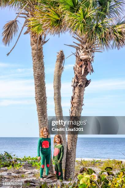 sisters in paradise - cayo costa state park stock pictures, royalty-free photos & images