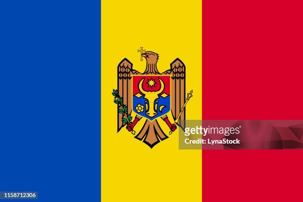モルドバの国旗 - モルドバ点のイラスト素材／クリップアート素材／マンガ素材／アイコン素材