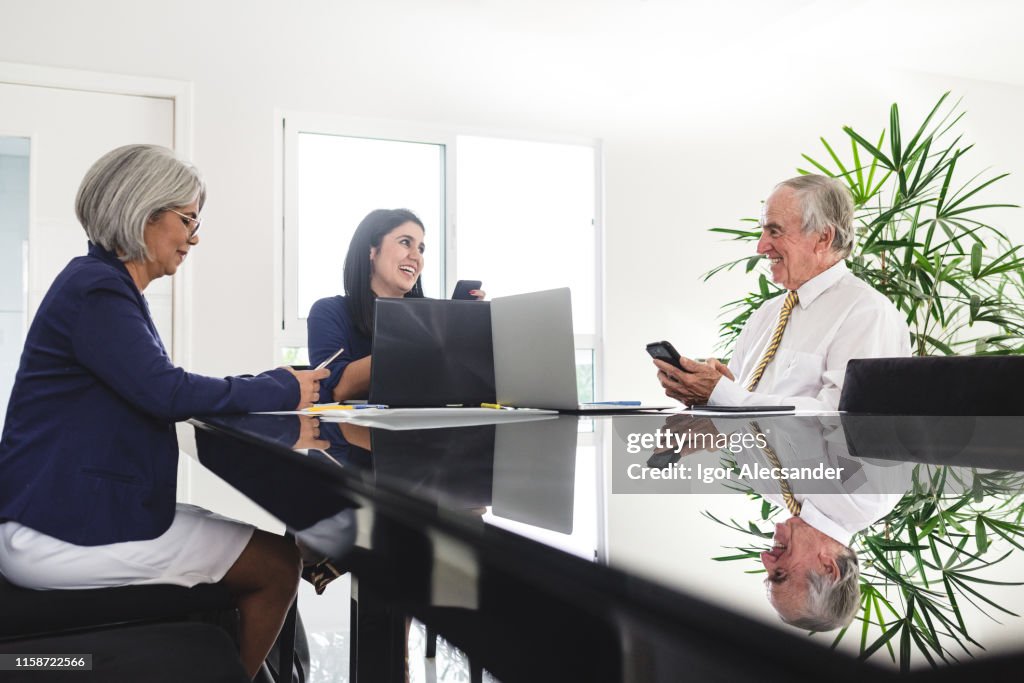 Business people in the office