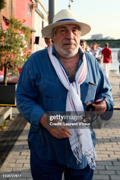 Jean-Pierre Castaldi attends "Petanque Gastronomique" hosted by Daniel Lauclair at Paris Yacht Marina on June 27, 2019 in Paris, France.