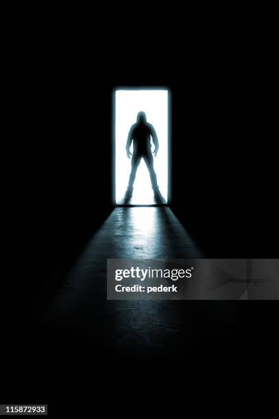 boogie man - scary shadow stock pictures, royalty-free photos & images