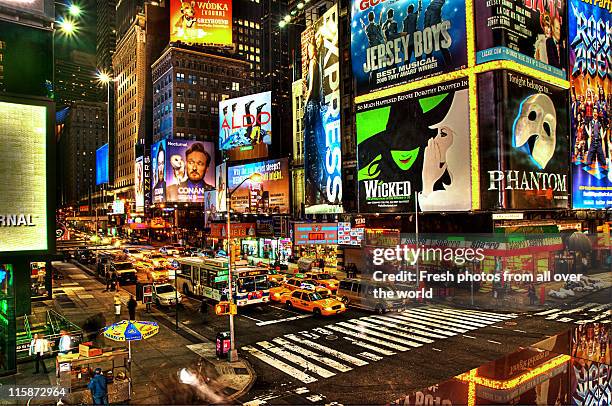 precious broadway - illuminated sign stock pictures, royalty-free photos & images