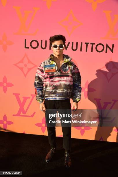 Ethan Dolan attends Louis Vuitton X Opening Cocktail on June 27, 2019 in Beverly Hills, California.