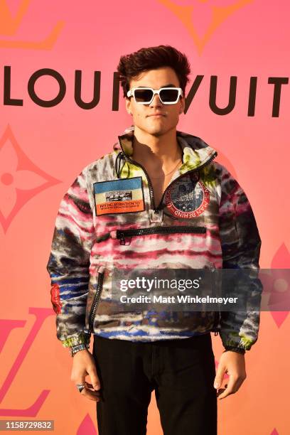 Ethan Dolan attends Louis Vuitton X Opening Cocktail on June 27, 2019 in Beverly Hills, California.
