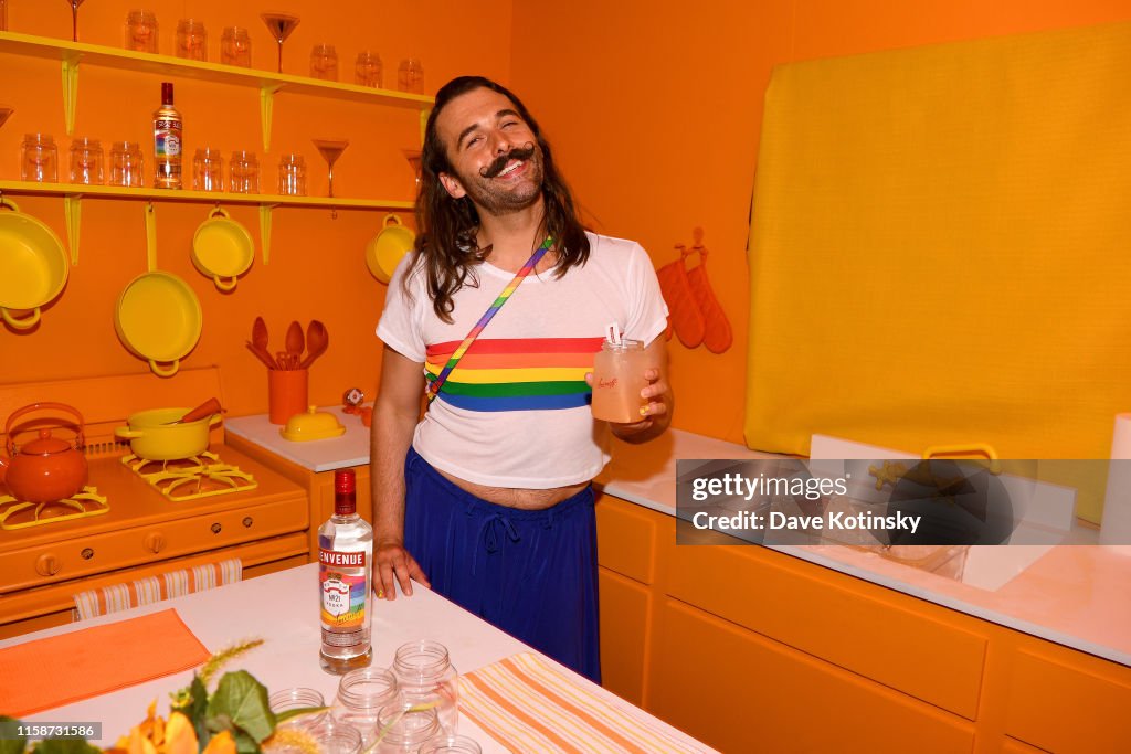 Smirnoff Vodka Celebrates "Welcome Home" Campaign With Jonathan Van Ness At A "House Of Pride" Pop-Up Event