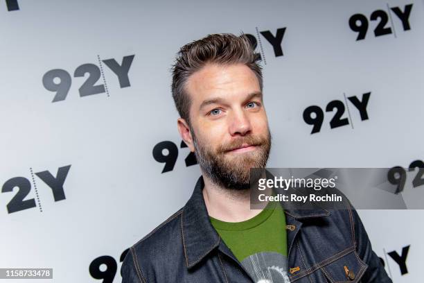 Comedian Anthony Jeselnik attneds Anthony Jeselnik and Colin Quinn in Conversation at the 92nd Street Y on June 27, 2019 in New York City.
