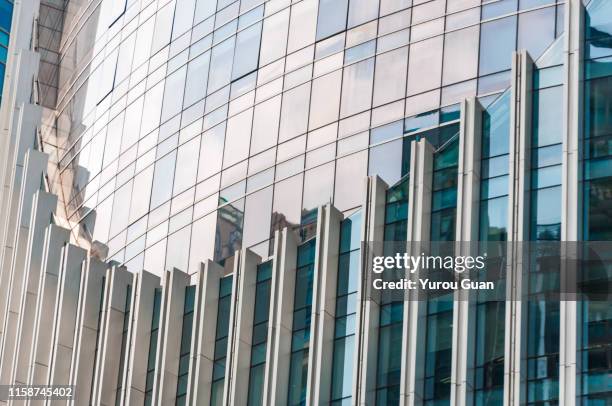 modern glass skyscraper in guangzhou central business district ( cbd). - public building stock pictures, royalty-free photos & images