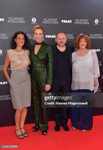 Emily Atef, the director of the Munich Film Festival Diana Iljine, Samuel Finzi and Susan Senk during the opening night of the Munich Film Festival...