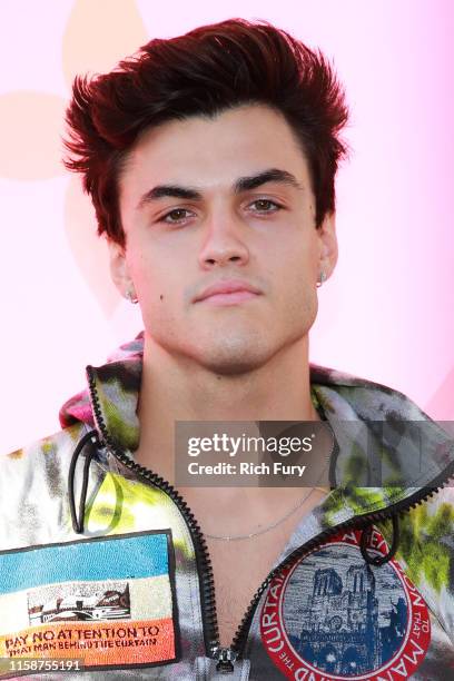 Ethan Dolan attends Louis Vuitton Unveils Louis Vuitton X: An Immersive Journey on June 27, 2019 in Beverly Hills, California.