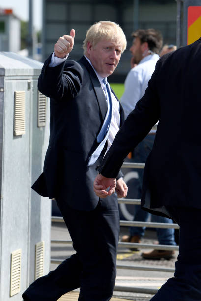 GBR: Boris Johnson And Jeremy Hunt Attend South West Hustings