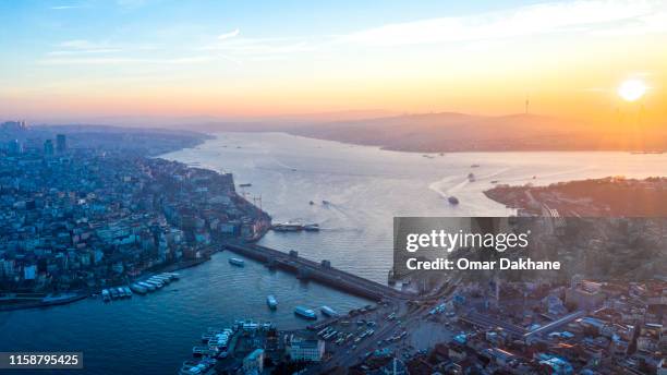 istanbul - bosphorus bridge stock-fotos und bilder