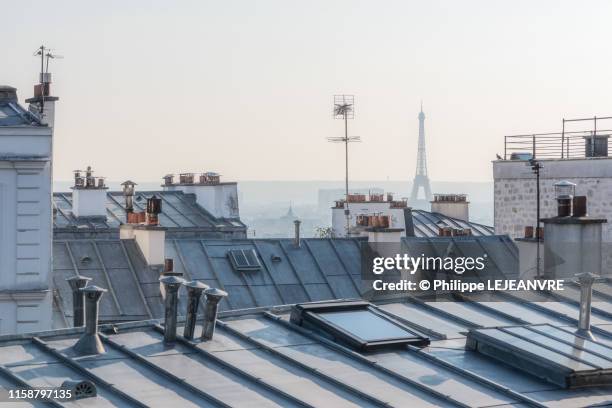 Parisian Rooftops Window Window Paris View Photos and Premium High Res Pictures - Getty Images