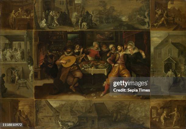 Parable of the Prodigal Son, Frans Francken, II, 1600 - 1620