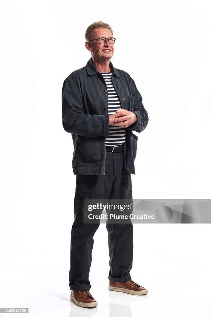 Portrait of mature man in studio