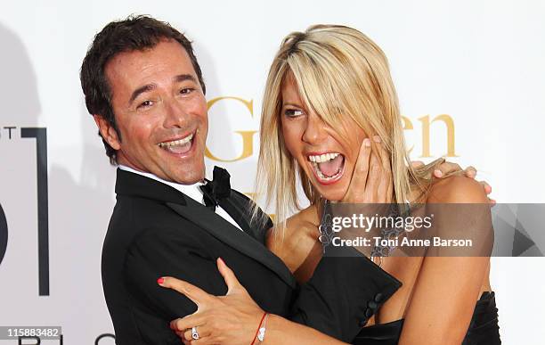 Bernard Montie and Rachel Bourlier attend the Closing Ceremony and The Golden Nymph Awards at the Grimaldi Forum on June 10, 2011 in Monaco, Monaco.