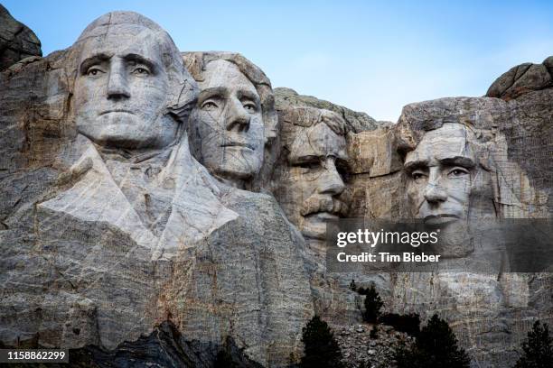 mount rushmore - thomas jefferson stock pictures, royalty-free photos & images