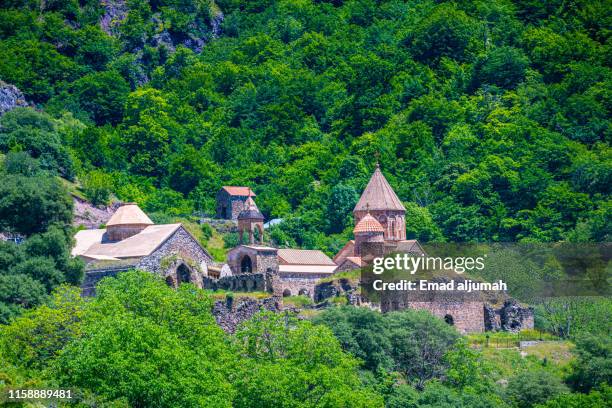 dadivank monastery, nagorno-karabakh - nagorno karabakh church stock pictures, royalty-free photos & images
