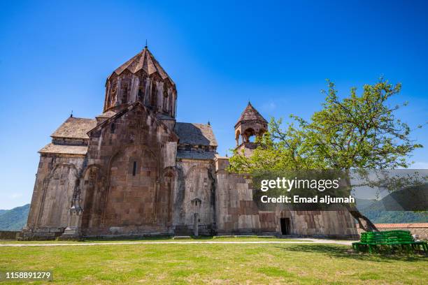 gandzasar monastery in nagorno-karabakh - nagorno karabakh church stock pictures, royalty-free photos & images