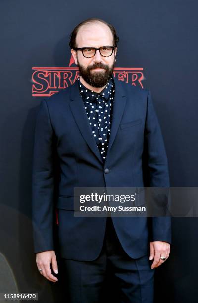 Brett Gelman attends the premiere of Netflix's "Stranger Things" Season 3 on June 28, 2019 in Santa Monica, California.