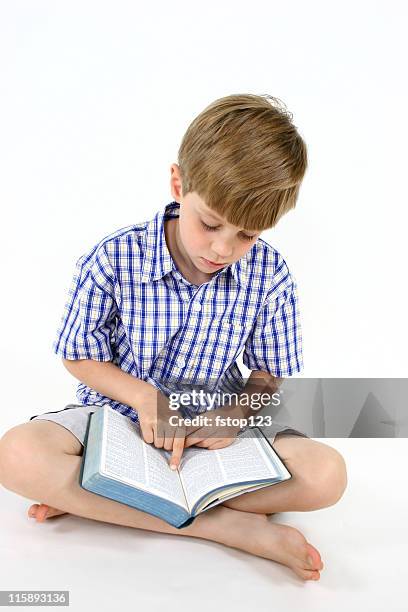 Boy Reading Scriptures 478 Boy Reading The Bible Stock Photos, High-Res Pictures, and Images ...