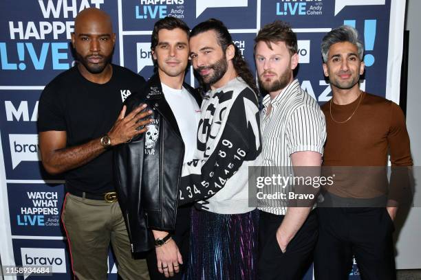 Pictured : Karamo Brown, Antoni Porowski, Jonathan Van Ness, Bobby Berk, Tan France --