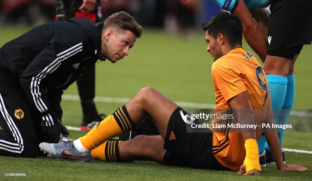 Crusaders v Wolverhampton Wanderers - UEFA Europa League - Second Qualifying Round - Second Leg - Seaview