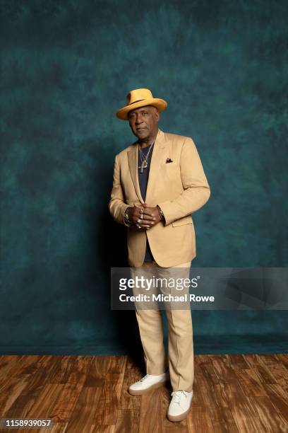 Actor Richard Roundtree is photographed for Essence.com on July 5, 2019 at 2019 Essence Festival in New Orleans, Louisiana.