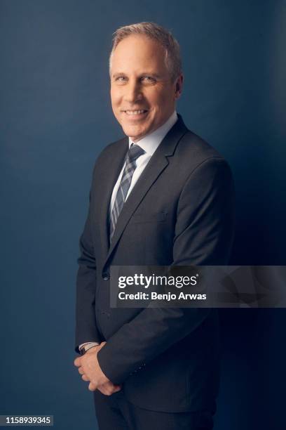 Lead Network Anchor and Host of Closing Arguments with Vinnie Politan, Vinnie Politan of Katz Networks' 'Court TV' poses for a portrait during the...