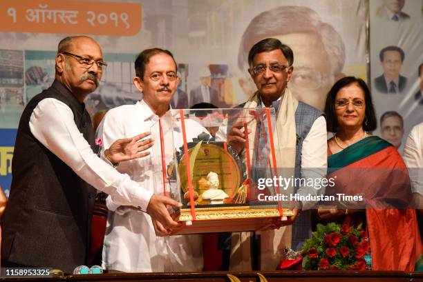 Baba Kalyani, President and Managing Director of Bharat Forge Company, conferred 'Lokmanya Tilak National Award' by the Lokmanya Tilak Memorial...