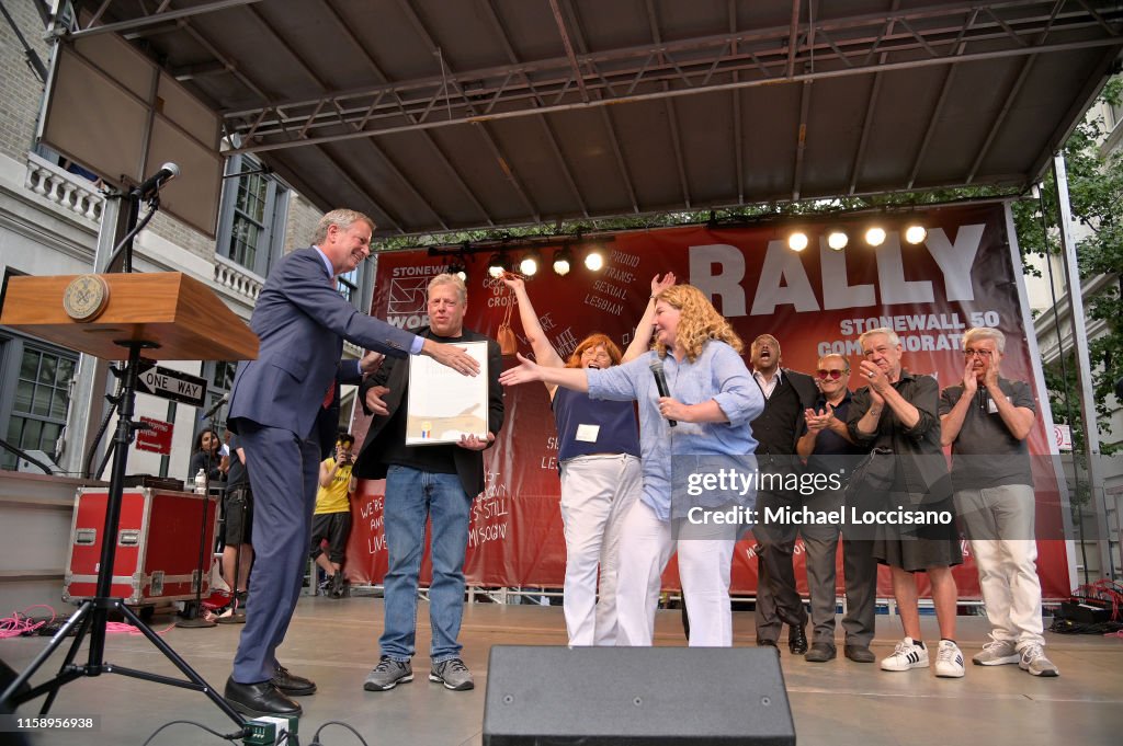 Rally: Stonewall 50 Commemoration - WorldPride NYC 2019