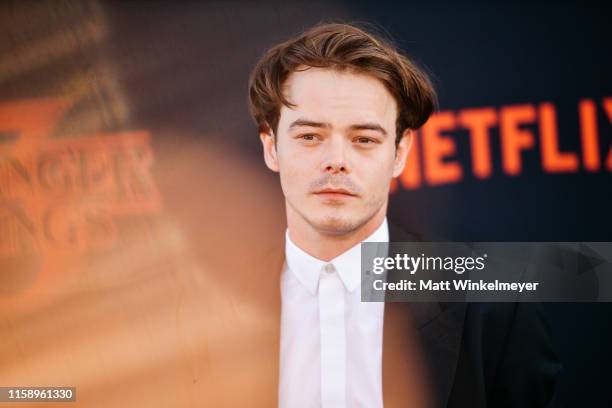 Charlie Heaton attends the premiere of Netflix's "Stranger Things" Season 3 on June 28, 2019 in Santa Monica, California.