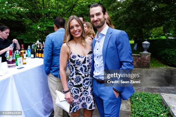 Allison Goldberg and Troy Goldberg attend A Country House Gathering To Benefit Preservation Long Island on June 28, 2019 in Locust Valley, New York.