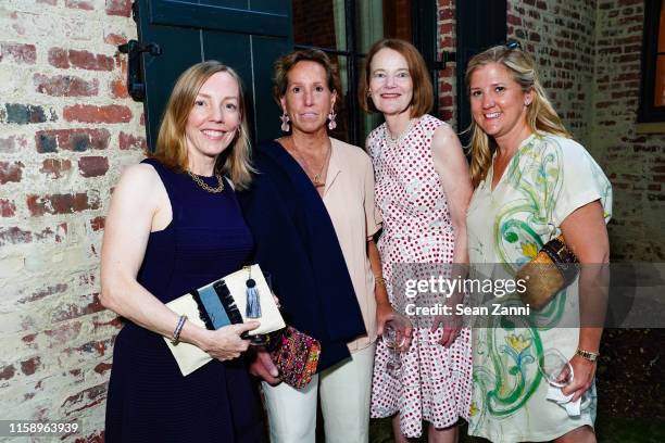 Heather Whitman, Helen Bonebrake, Louise Parent and Kristen Fisher attend A Country House Gathering To Benefit Preservation Long Island on June 28,...