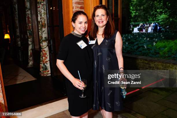 Lauren Brincat and Andrea Hart attend A Country House Gathering To Benefit Preservation Long Island on June 28, 2019 in Locust Valley, New York.