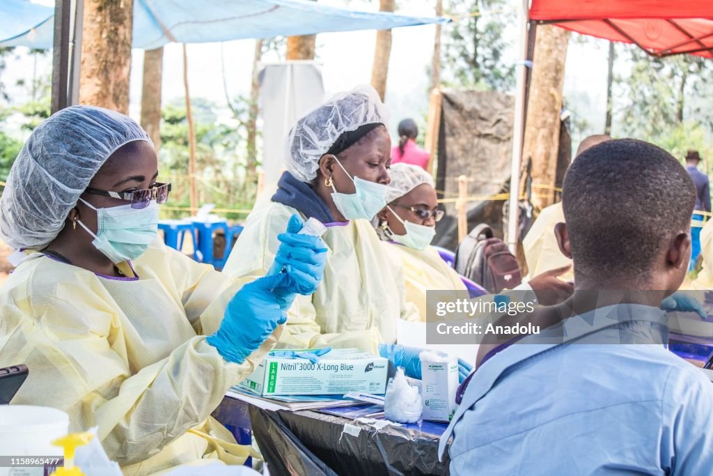 Precautions against the Ebola epidemic in Democratic Republic of the Congo