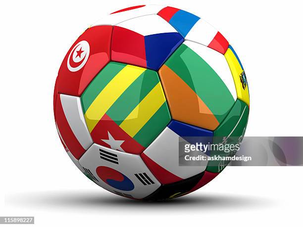 worldcupball - croatia v mexico stock pictures, royalty-free photos & images