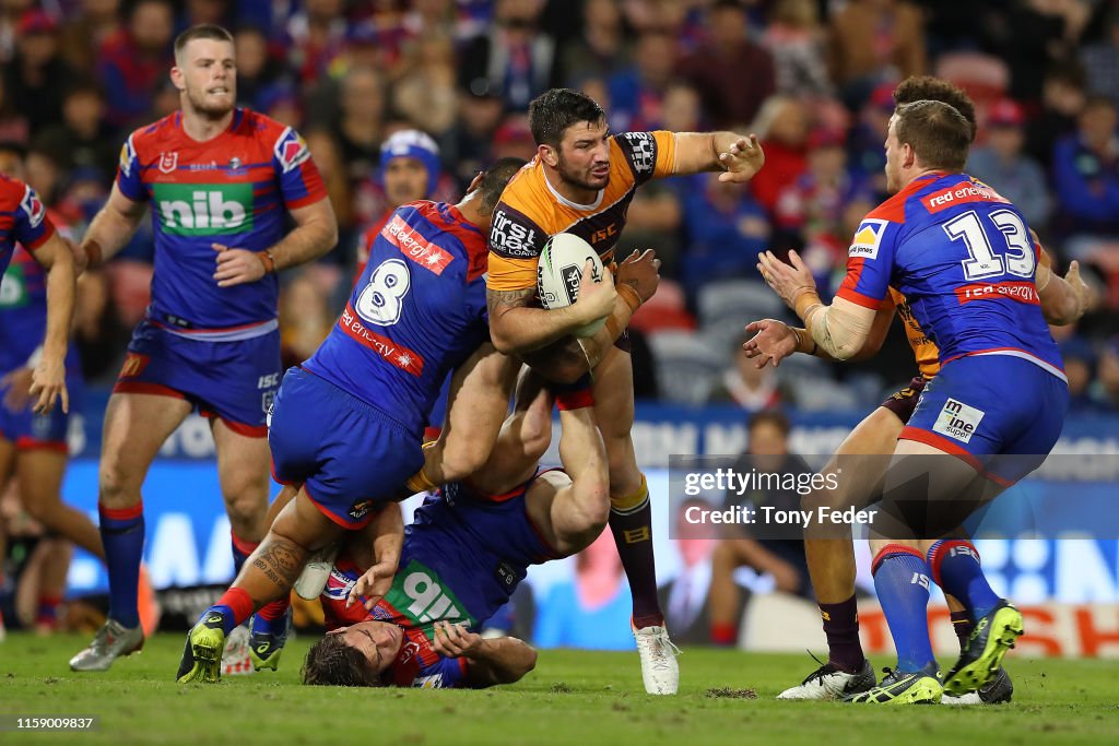 NRL Rd 15 - Knights v Broncos