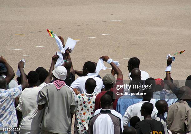 demonstration in africa - ghana independence stockfoto's en -beelden