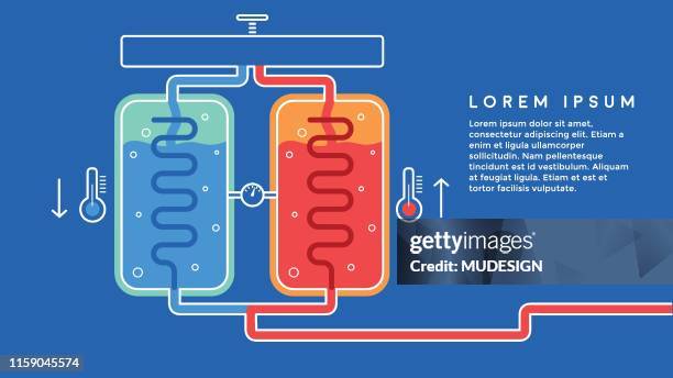 stockillustraties, clipart, cartoons en iconen met verwarmingssystemen - water valve