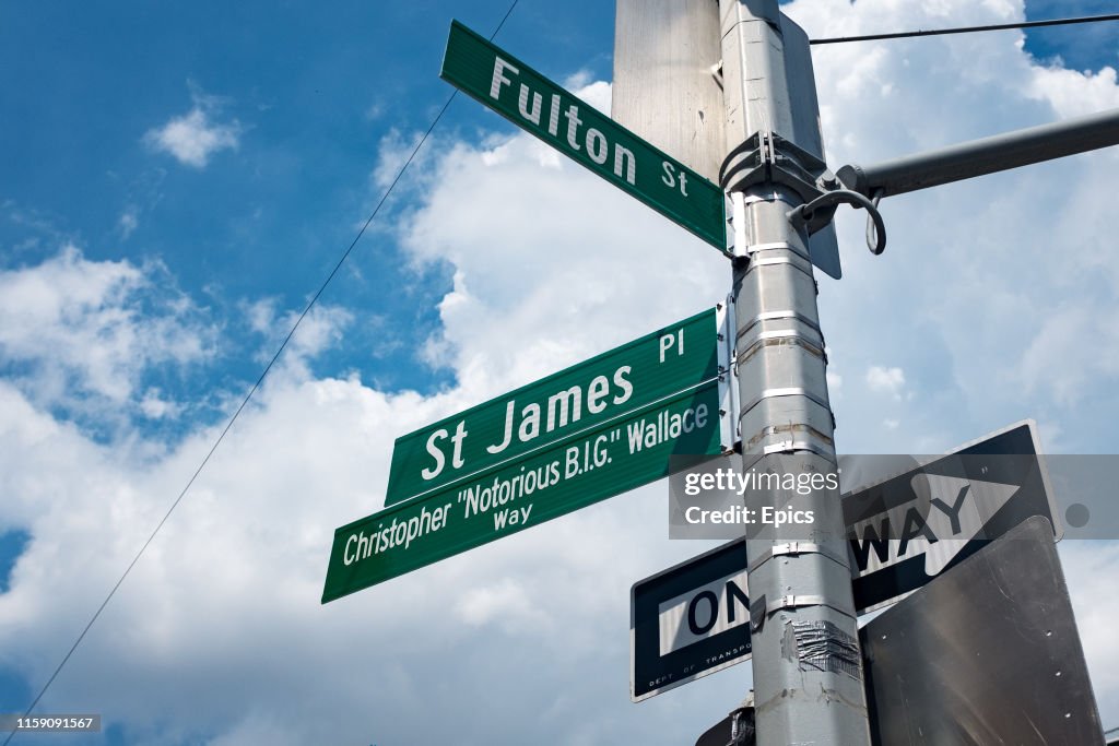 Notorious B.I.G. Street Sign