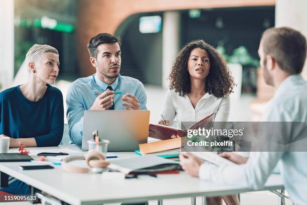 Management Panel Interview 1,894 Serious Interview Panel Stock Photos, High-Res Pictures, and ...
