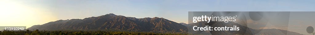 San Gabriel Mountains panorama