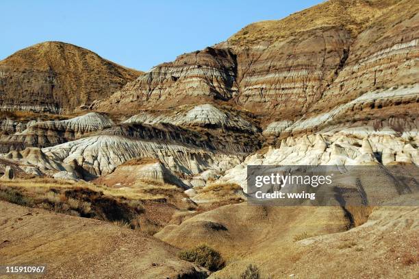 alberta badlands - alberta badlands stock pictures, royalty-free photos & images