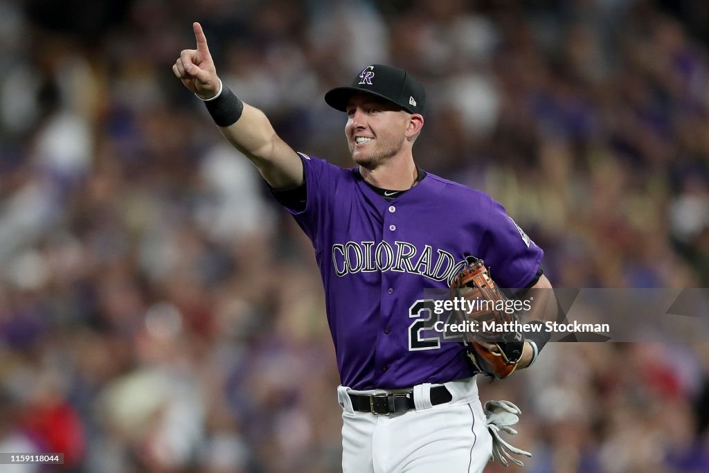 Los Angeles Dodgers v Colorado Rockies