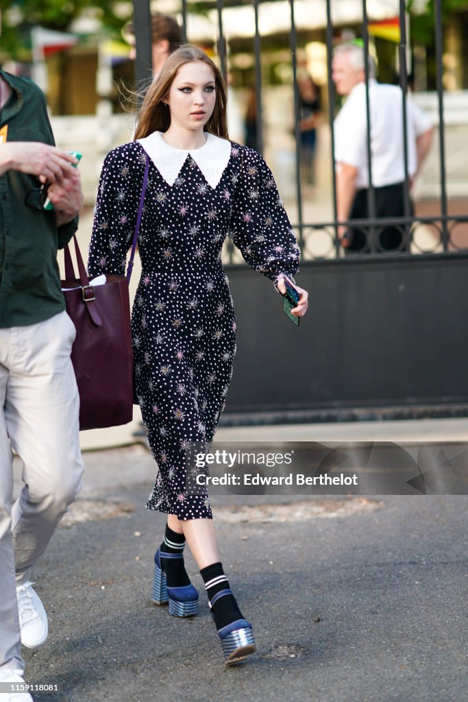 Street Style In Paris - June 2019