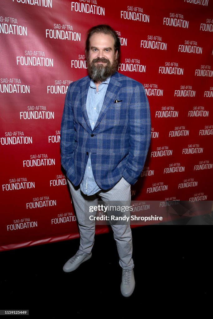 SAG-AFTRA Foundation Presents "Stranger Things 3" With David Harbour