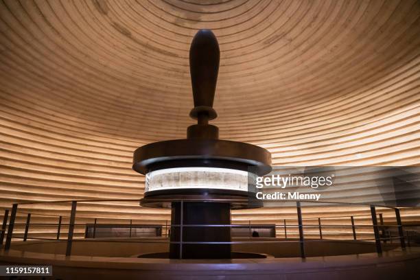 shrine of the book dead sea scrolls jerusalem israel - dead sea scrolls stock pictures, royalty-free photos & images