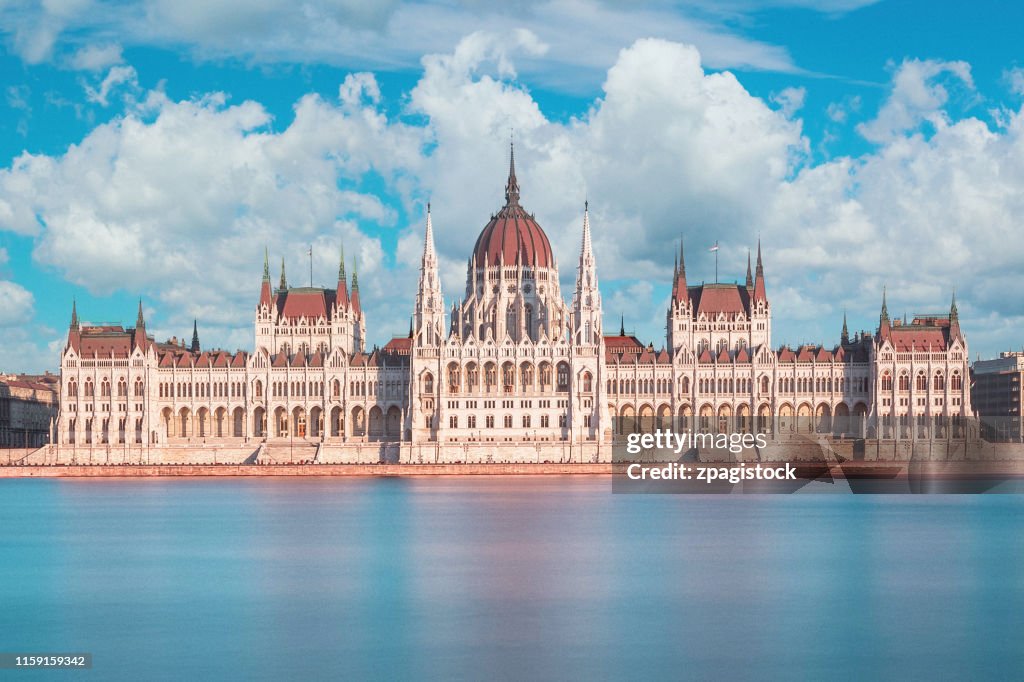 The Parliament of Hungary in Budapest